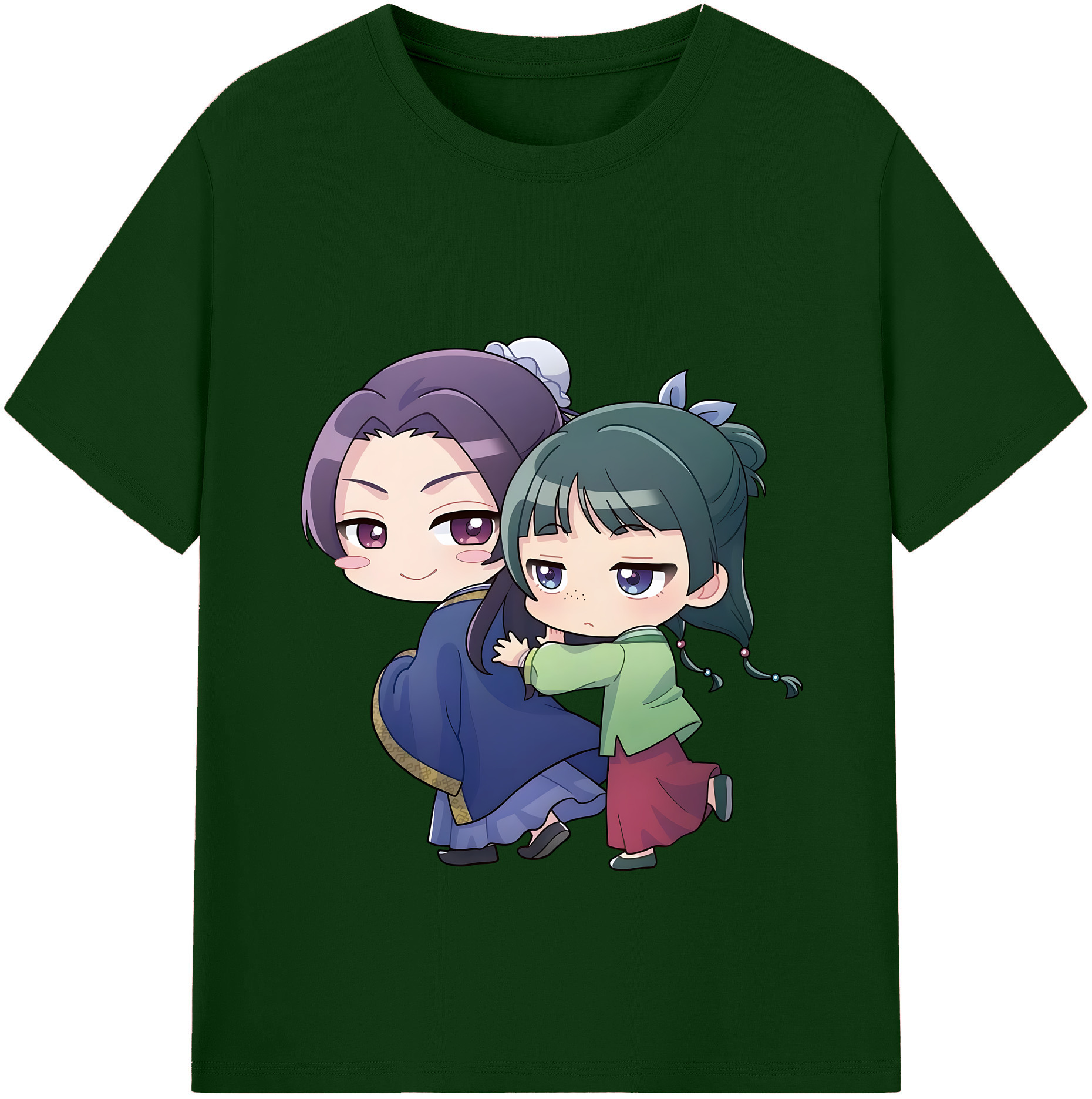 （画像用） 薬屋のひとりごと The Apothecary Diaries 綿100％半袖Tシャツ（フロントプリント）